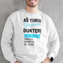 Džemperis "Aš turiu gražiausią dukterį" (be kapišono)