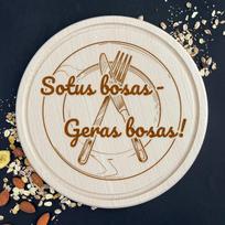 Graviruota apvali pjaustymo lentelė "Sotus bosas"