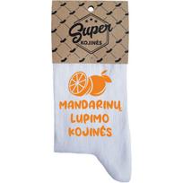 Moteriškos kojinės "Mandarinų lupimo kojinės"