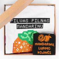 Dovanų rinkinys vyrams "Pilvas pilnas mandarinų"