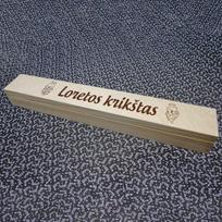 Krikšto žvakės dėžutė "Krikštas" su Jūsų pasirinktu vardu