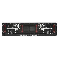 Automobilio numerių rėmelis "Tėtis už vairo"