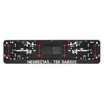 Automobilio numerių rėmelis "Negreitas"