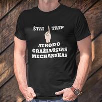 Marškinėliai "Gražiausias mechanikas"
