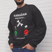 Džemperis "Garažas skambina" (be kapišono)