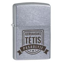 Zippo žiebtuvėlis "Geriausias TĖTIS pasaulyje"