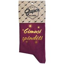 Moteriškos kojinės "Gimusi spindėti"