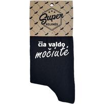 Moteriškos kojinės „Čia valdo močiutė“