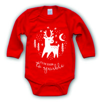 Raudonas smėlinukas "It's the season to sparkle"