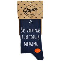 Kojinės "Šis vaikinas turi tobulą merginą"