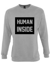 Džemperis "Human inside" (be kapišono)