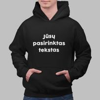 Džemperis su Jūsų pasirinktu užrašu
