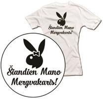 Moteriški marškinėliai "Šiandien mano mergvakaris"