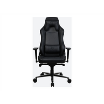 Arozzi Frame material: Metal; Wheel base: Aluminium; Upholstery: Soft PU | Gaming Chairs | Vernazza SoftPU | Pure Black