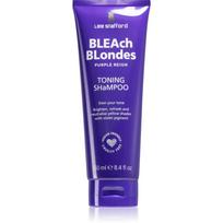 Lee Stafford Bleach Blondes Toning Shampoo šampūnas šviesiems plaukams geltoniems atspalviams neutralizuoti 250 ml