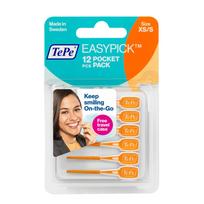 Dantų krapštukas EasyPick XS/S su dėkliuku, 12vnt