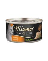 MIAMOR Feine Filets Naturell vištiena ir moliūgai 80g vištienos ir moliūgų padaže