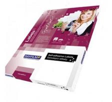 Lipni poliesterio plėvelė Rayfilm LASER Synthetic PET film Labels Blizgi skaidri A4 50 lapų