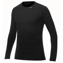 Merino vilnos apatiniai marškinėliai WOOLPOWER Lite, juoda