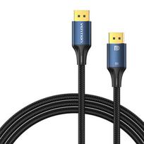 HD DisplayPort 8K kabelis 5 m ventiliacijos HCELJ (mėlynas)