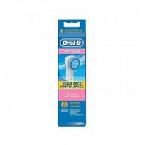 6 Oral-B keičiamos šepetėlių galvutės Soft Clean Braun OralB