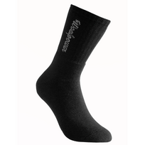 Merino vilnos darbo kojinės WOOLPOWER 400, juodos