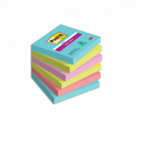 Lipnūs lapeliai 3M POST-IT COSMIC 76x76mm, 6vnt.