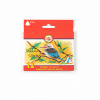 Kreidelės vaškinės akvarelinės KOH-I-NOOR TRIO WAX 8252 12 sp. Ø10mm  įp.12