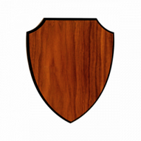 Medinė lentelė 561 skydas 155x197 mm su reklama (sublimacija, UV)