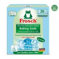 Indaplovių tabletės su soda FROSCH 30vnt.x20g