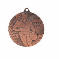Medalis krepšinis 50 mm bronzo sp