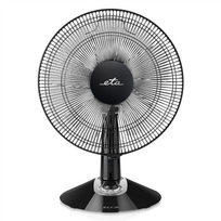 ETA Zefir ETA160790010  Table Fan Number of speeds 3 45 W Oscillation Diameter 30 cm Black