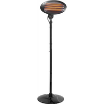 Tristar Heater KA-5287 Patio heater 2000 W Number of power levels 3 Suitable for rooms up to 20 m² Black IPX4