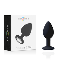 Intense Shelki Anal Plug M Black
