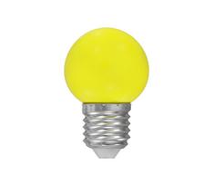 LED lemputė E27/1W/230V geltona 5500-6500K
