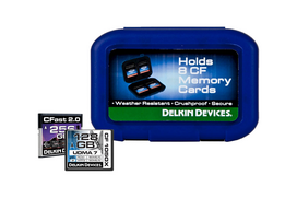 Delkin Weather Resistant Case for 8 CF/CFAST cards