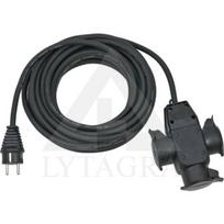 EL.ILGINTUVAS 10M 16A 3X2.5MM GUMINIS LAIDAS