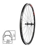 Priekinis ratas 26" v-brake, 36H, veržlė