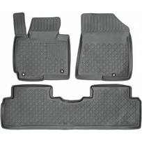 Guminiai (TPE) kilimėliai GuardLiner 3D KIA Carens 2013-2019 (2 eilės, Paaukštintais kraštais)