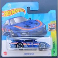 Hot Wheels Modeliukas 2023 Porsche 935 blue short card