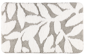 Vonios kilimėlis 4LIVING LEAF, 100% poliesterio, margas, 50 x 80 cm