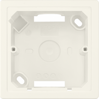 Surface-mounting enclosure, 1 gang, electrical white DELTA line 5TG2861 | 4001869308883