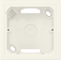 DELTA line/Style Surface-mounting enclosure, 1 x titanium white 5TG2901 | 4001869309897