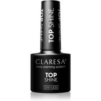 Claresa UV/LED Top Shine viršutinis gelinio nagų lako sluoksnis blizgus 5 g