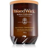 Woodwick Renew Ginger & Tumeric kvapioji žvakė medinė dagtis 368 g