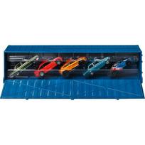Hot Wheels Modeliukai konteineryje Autobahn, autostrasse container set-Volvo 142,Lamborghini Urus,Reanault Alpine A110,Mercedes 280 SEL,BMW M3 E46
