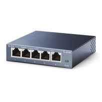 TP-LINK | Switch | TL-SG105 | Unmanaged | Desktop | 5 x Gigabit Ethernet (copper) ports | External power supply | 24 months
