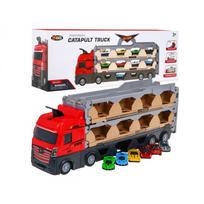 Sunkvežimis su katapulta ir automobiliais Catapult Truck