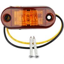 LED šoninis gabaritas 12-24V automobiliui, sunkvežimiui, priekabai geltonas 00SM1 E11 0212 DOT SAEP2P307