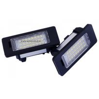 Sertifikuotas 2x Led OEM Error-free numerio apšvietimas BMW 1/ 3/ 5/ X - serijos 18 SMD 6000k